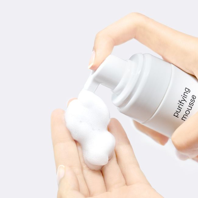 Mesoestetic – Purifying Mousse (150ml) קצף ניקוי מטהר לעור שמן ואקנתי מזואסתטיק