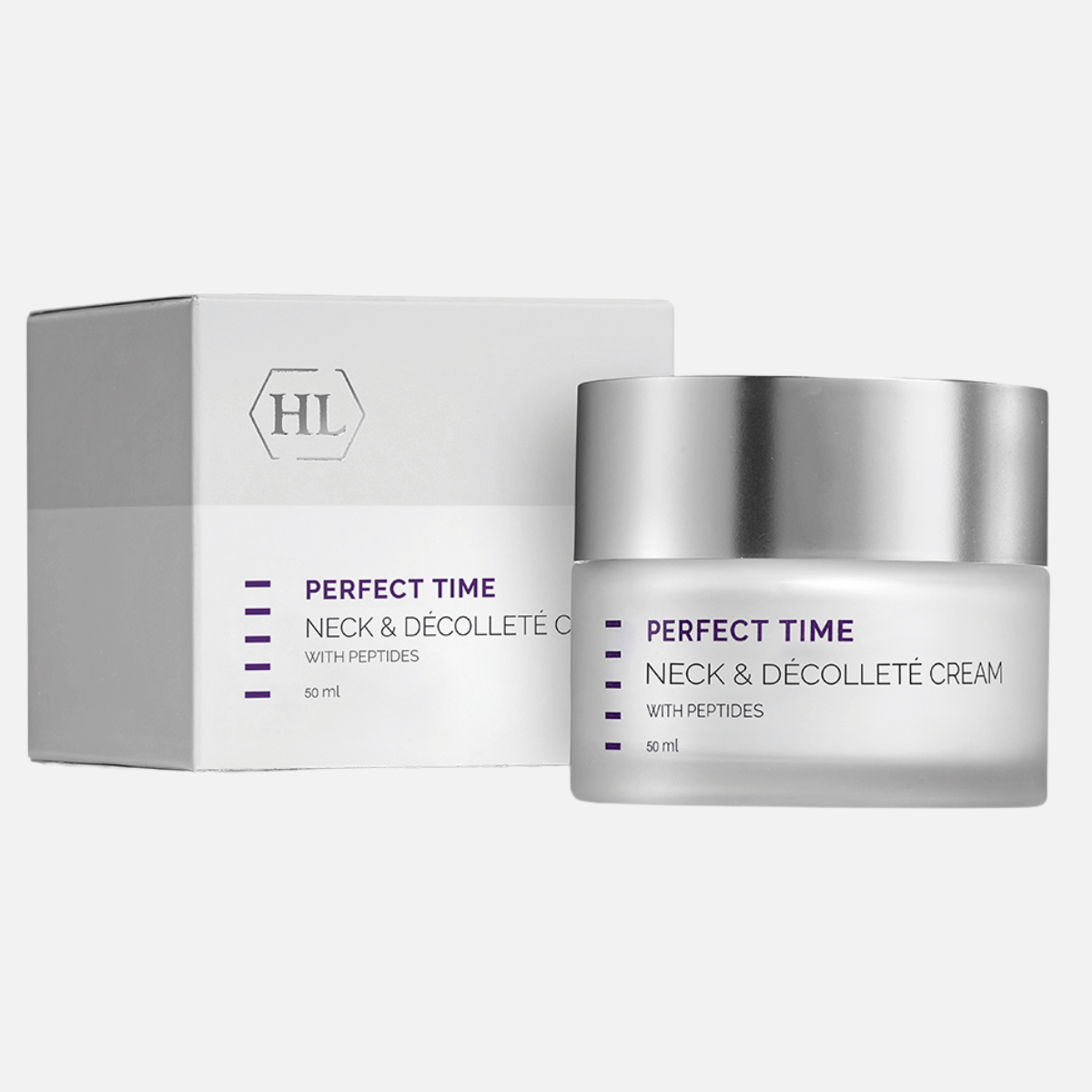 HL - Holyland - Perfect Time Neck & Decollete Cream 50ml קרם צוואר ומחשוף פרפקט טיים
