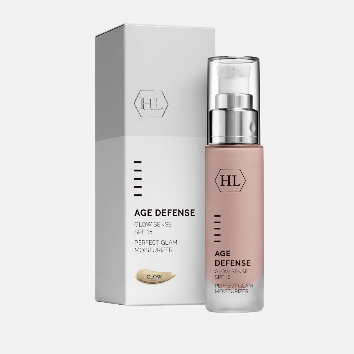 HL - Holyland - Age Defense Glow Sense SPF 15 50ml קרם לחות עם ברק