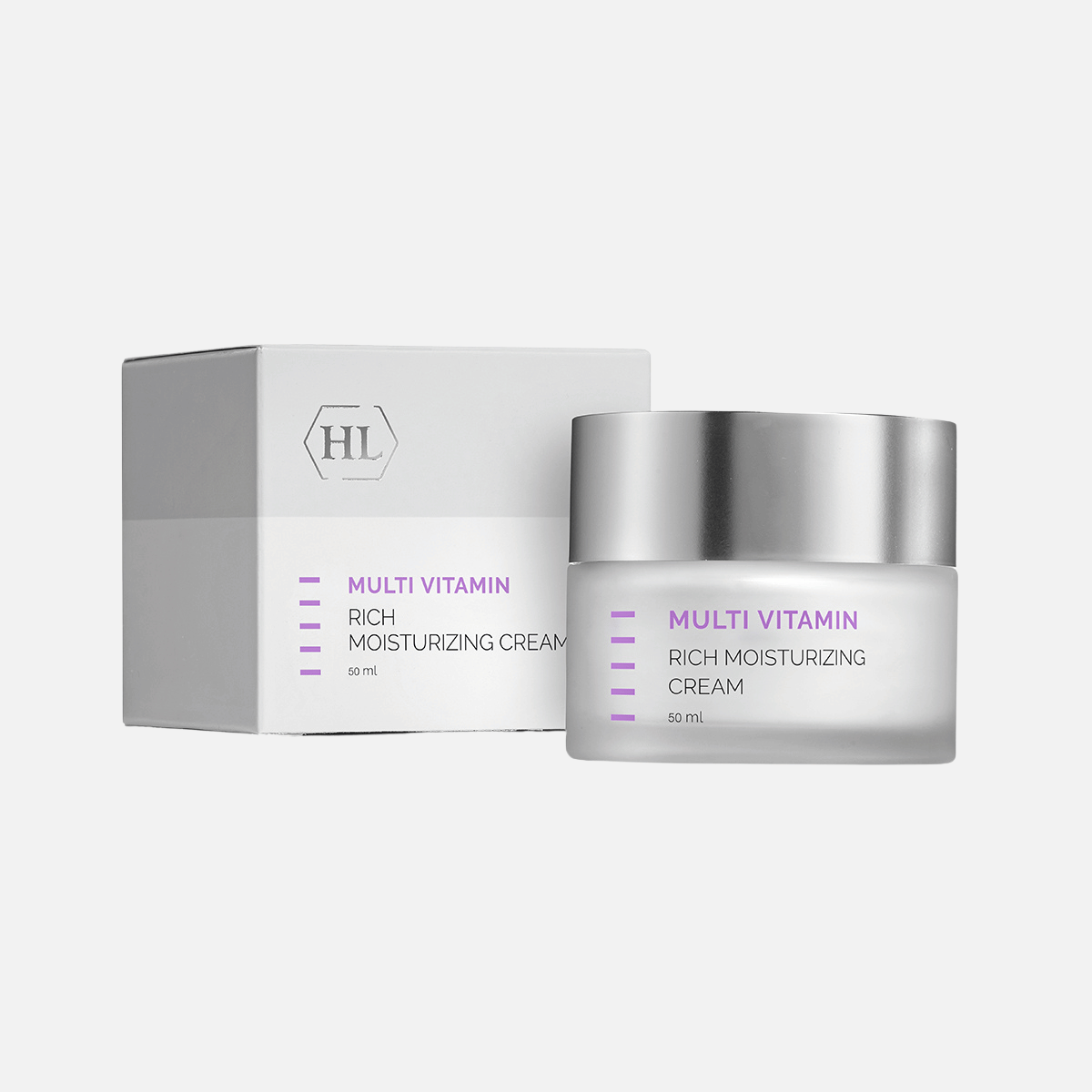 HL - Holyland - Multi Vitamin Rich Moisturizing Cream 50ml קרם לחות עשיר לעור יבש
