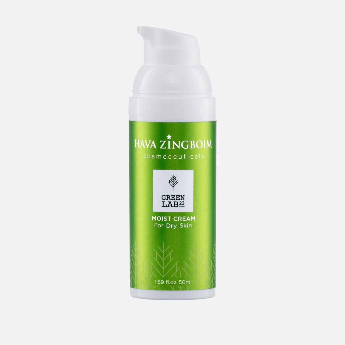 Hava Zingboim - Moist Cream For Dry Skin Green Lab 23 (50ml) קרם לחות לעור יבש חוה זינגבוים