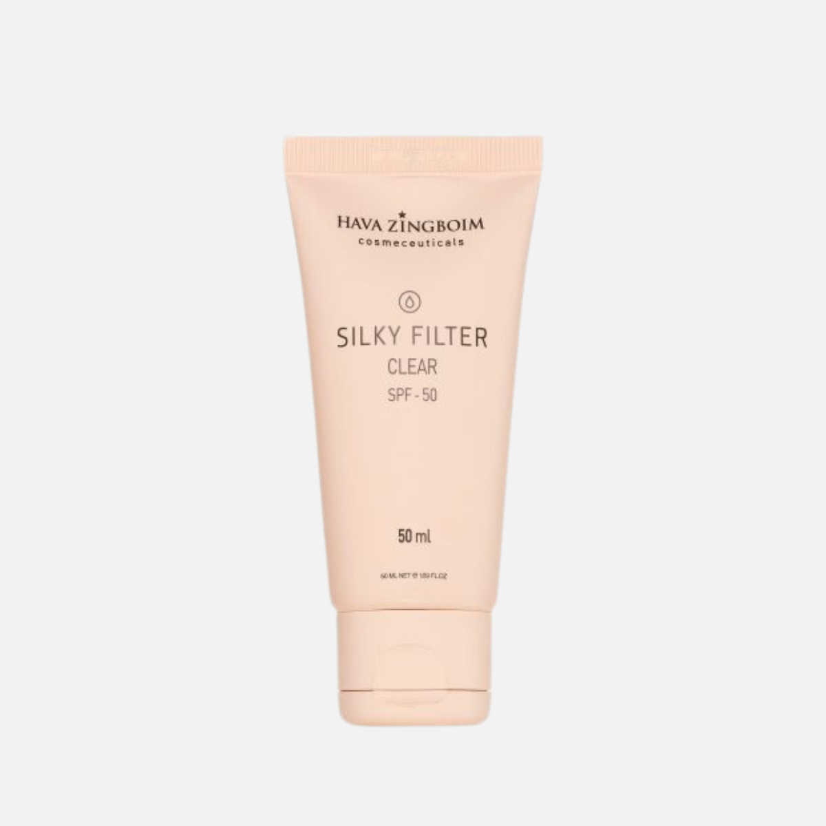 Hava Zingboim - Silky Filter Clear SPF 50 (50ml) סילקי פילטר קרם הגנה חוה זינגבוים