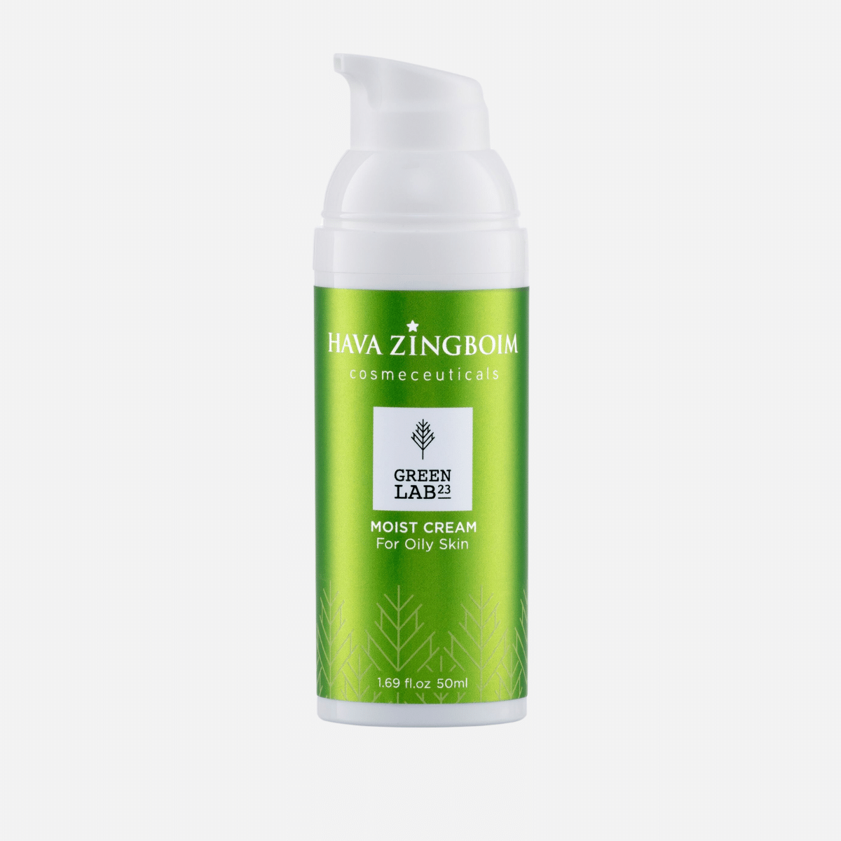 Hava Zingboim - Moist Cream For Oily Skin Green Lab (50ml) קרם לחות לעור שמן חוה זינגבוים