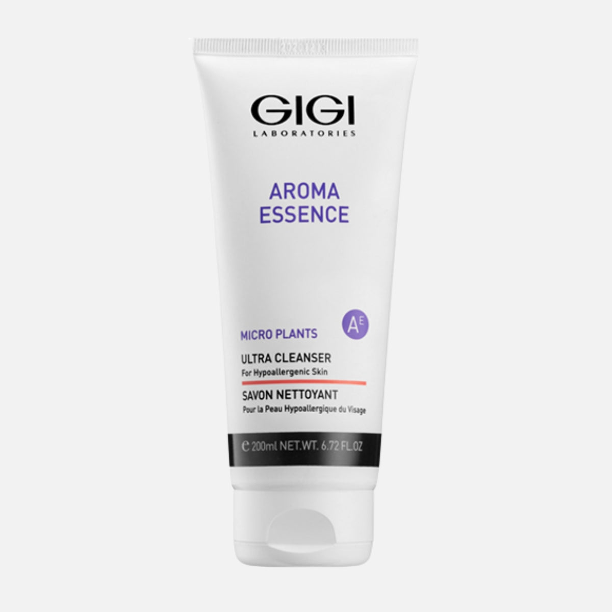 Gigi Laboratories – Aroma Essence Micro Plants Ultra Cleanser (200ml) סבון היפואלרגני  לעור רגיש ג׳יג׳י
