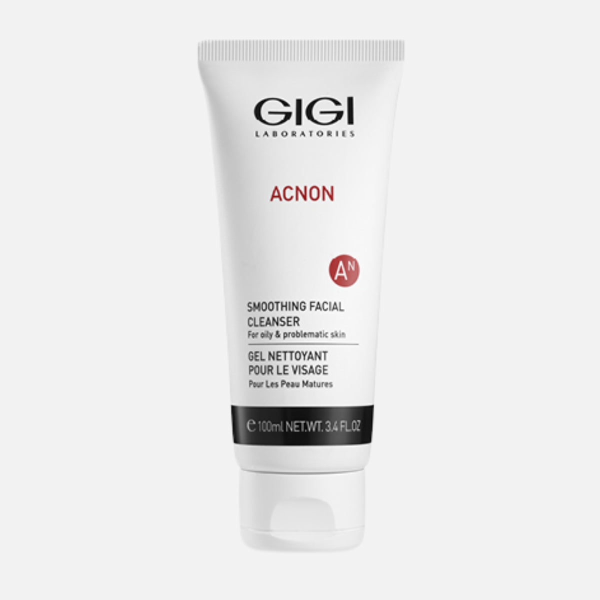 Gigi Laboratories – Acnon Smoothing Facial Cleanser (100ml) סבון פנים לעור שמן אקנון ג׳יג׳י