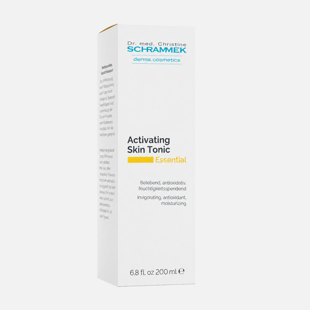Dr Schrammek – Activating Skin Tonic (200ml) אקטיבייטינג סקין טוניק לעור רגיל עד יבש ד״ר שראמק