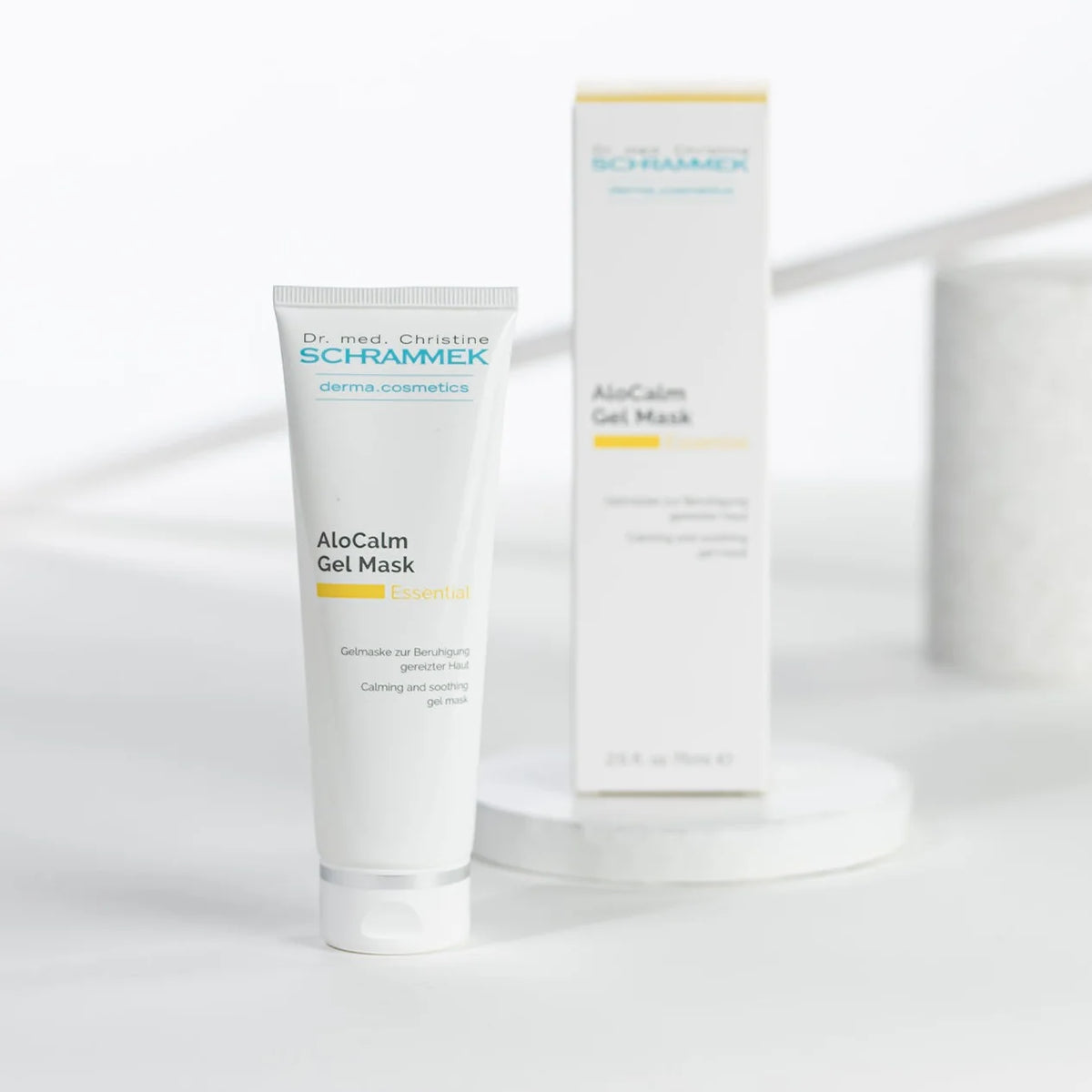 Dr Schrammek – AloCalm Gel Mask (75ml) מסכת ג׳ל מרגיעה ומשקמת לעור מגורה ד״ר  שראמק