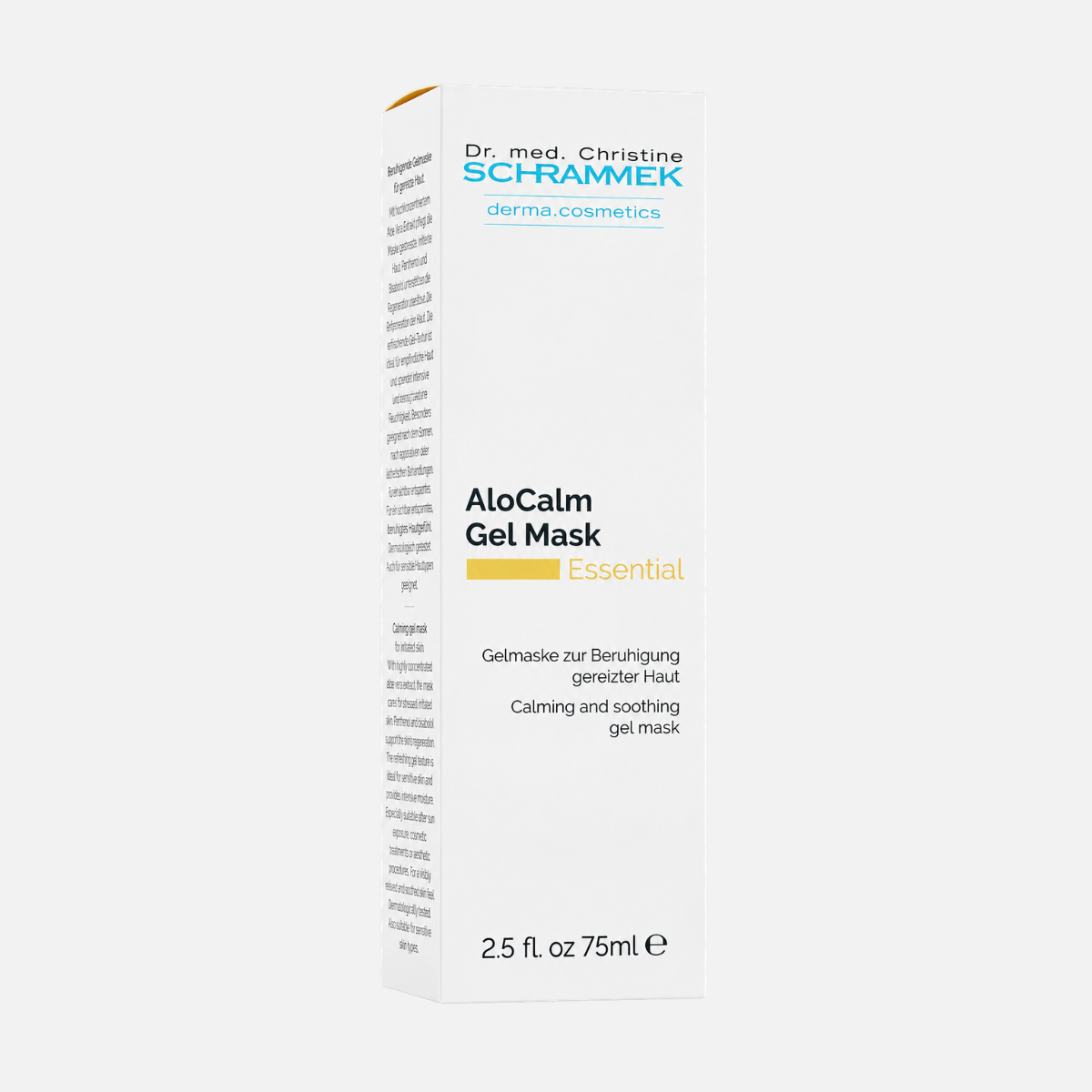 Dr Schrammek – AloCalm Gel Mask (75ml) מסכת ג׳ל מרגיעה ומשקמת לעור מגורה ד״ר  שראמק