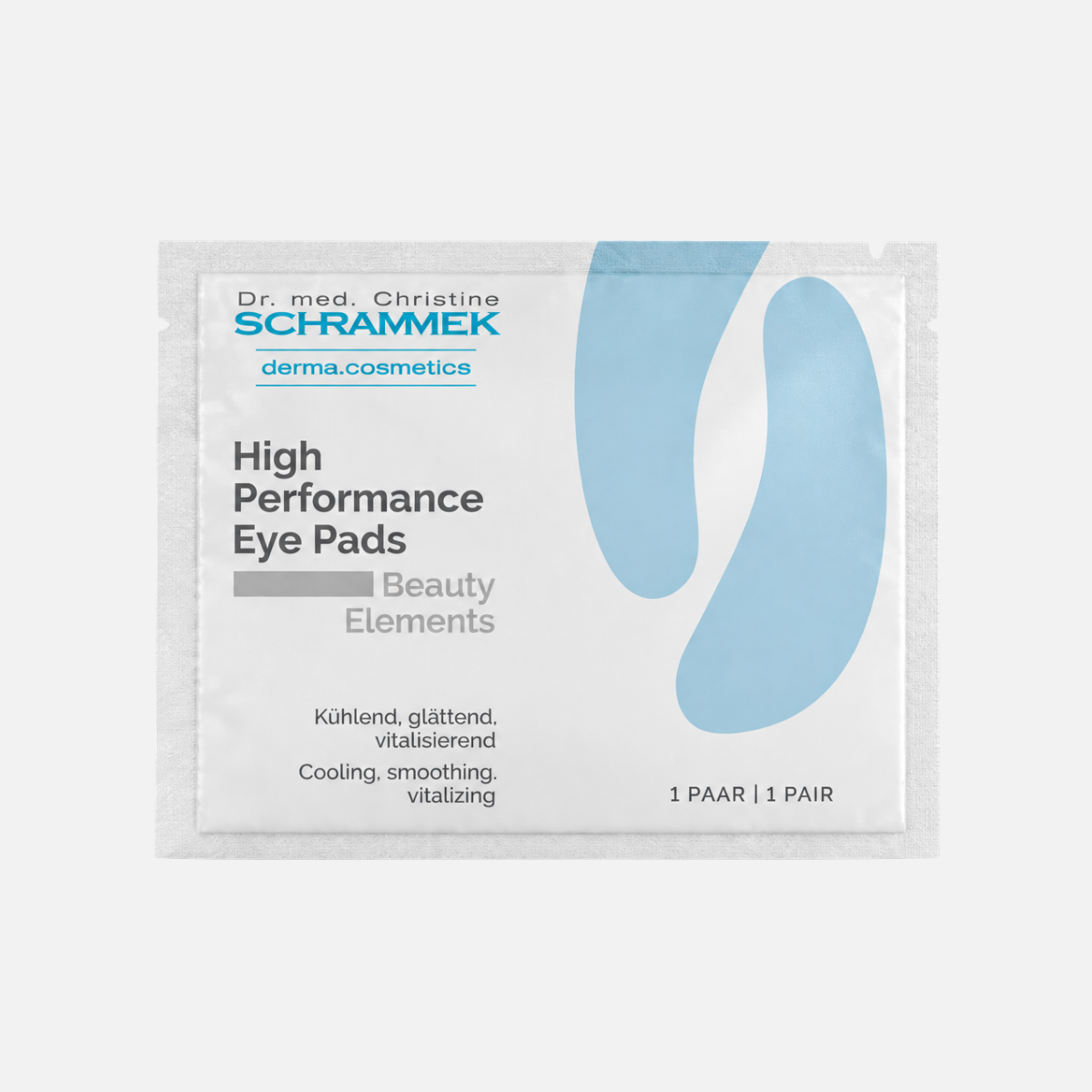 Dr Schrammek–High Performance Eye Pads 4x4ml רפידות עיניים ד״ר שראמק