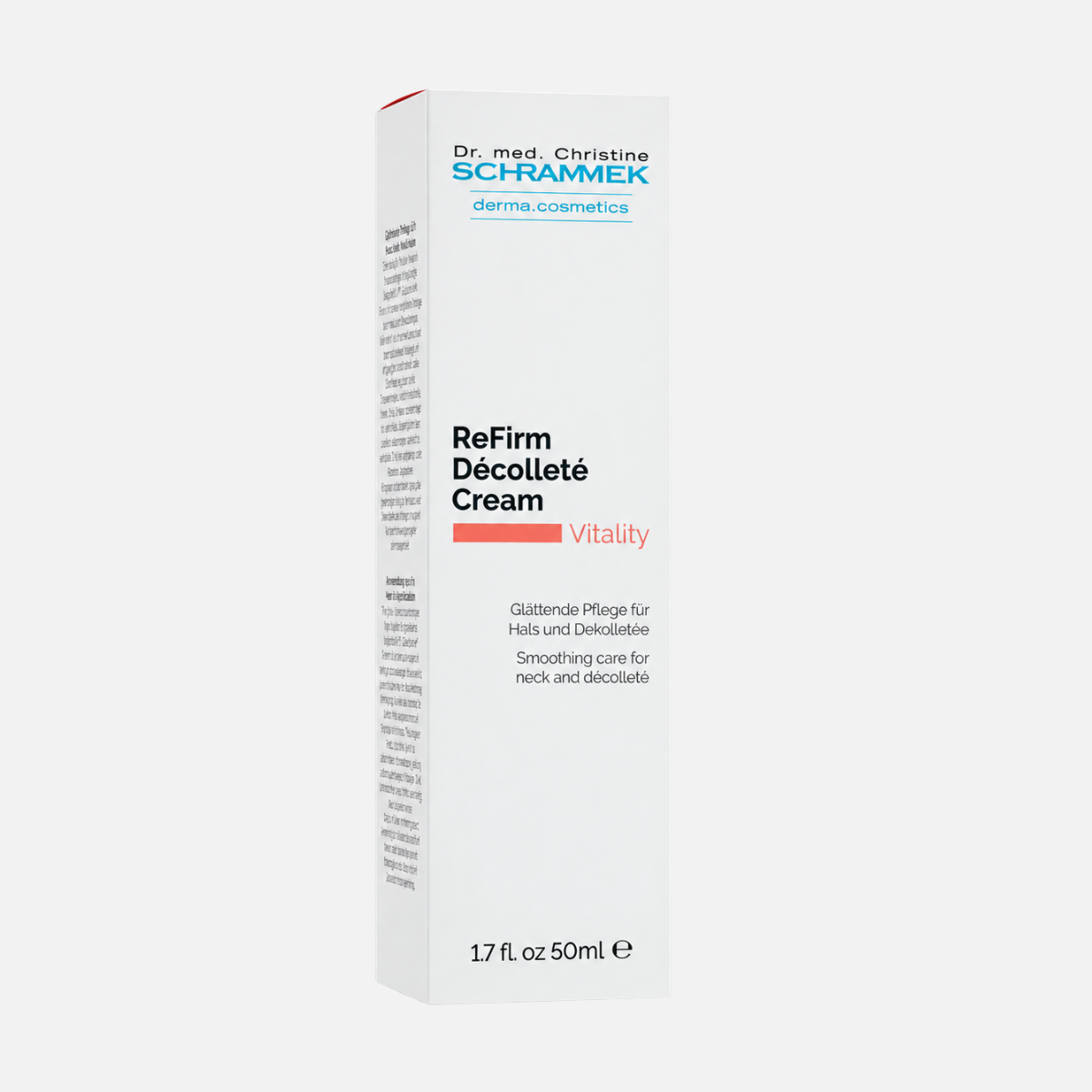 Dr Schrammek – ReFirm Décolleté Cream (50ml) קרם למיצוק צוואר ודקולטה ד״ר שראמק