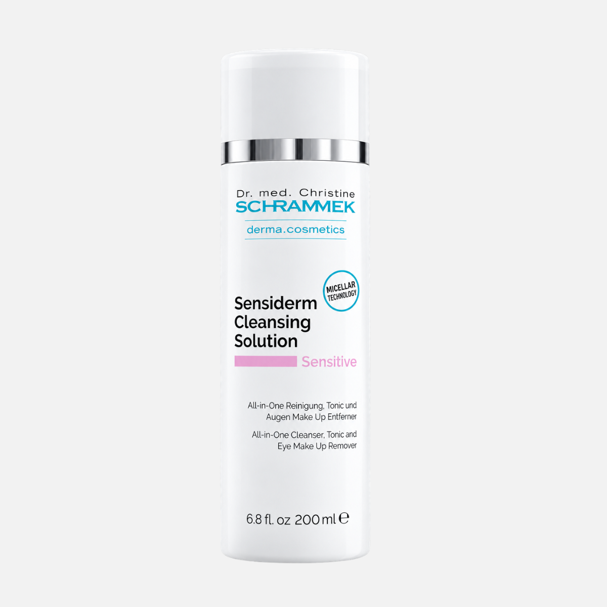 Dr Schrammek – Sensiderm Cleansing Solution (200ml) מי ניקוי מיסלריים לעור רגיש ד״ר שראמק