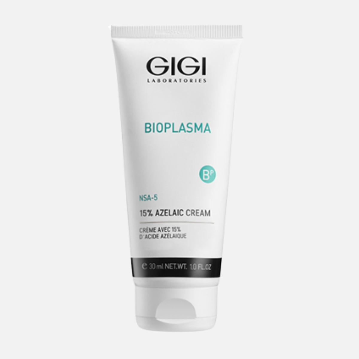 Gigi Laboratories – Bioplasma 15% Azelaic Cream (30ml) קרם עם חומצה אזילאית לעור שמן ובעייתי ביופלאסמה ג׳יג׳י