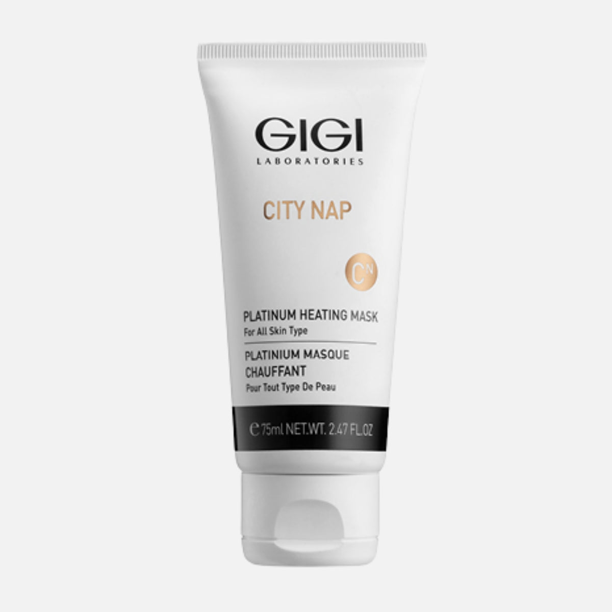 Gigi Laboratories – City Nap Platinum Heating Mask (75ml) מסכת פנים פלטיניום סיטי נאפ ג׳יג׳י
