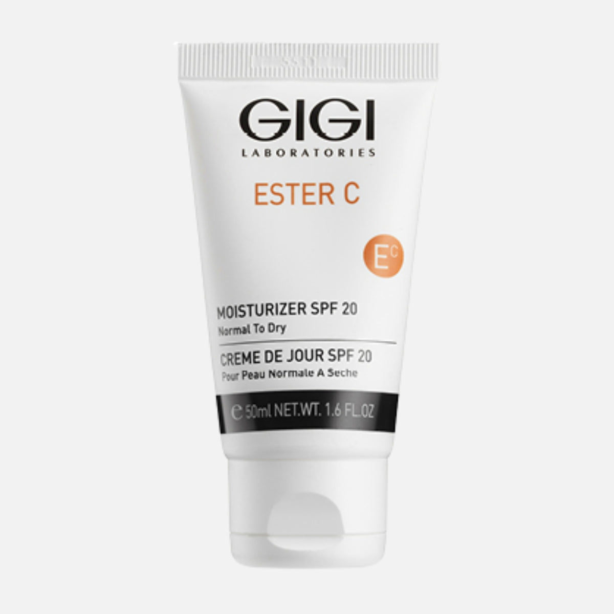 Gigi Laboratories – Ester C Moisturizer SPF 20 (50ml) קרם לחות ליום לעור רגיל עד יבש אסתר סי ג׳יג׳י