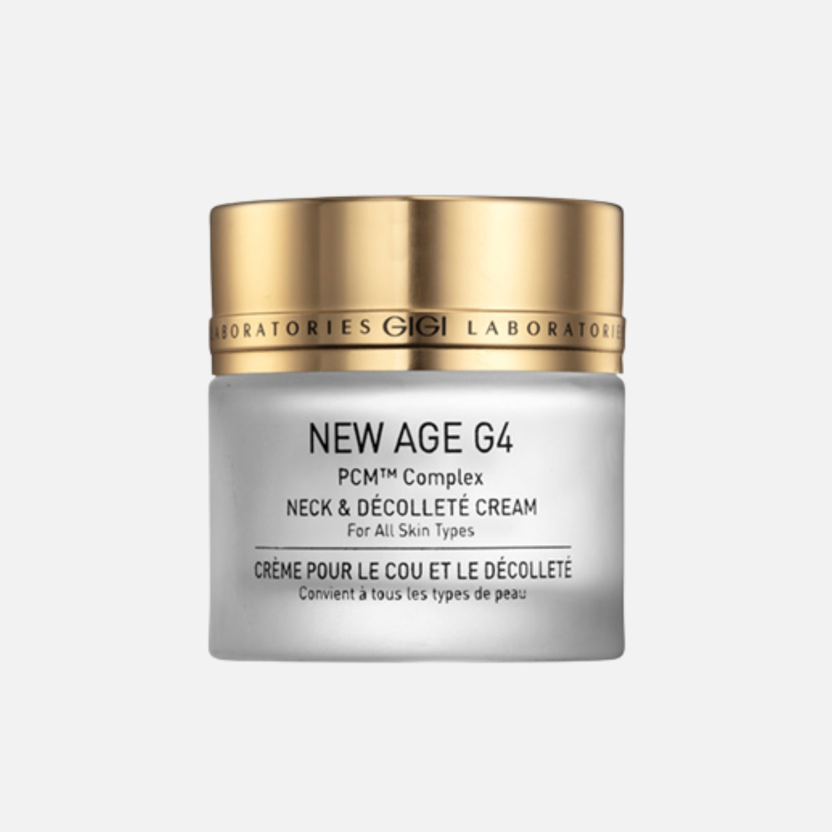 Gigi Laboratories – New Age G4 PCM™ Complex Neck & Décolleté Cream (50ml) קרם צוואר ניו אייג ג׳יג׳י
