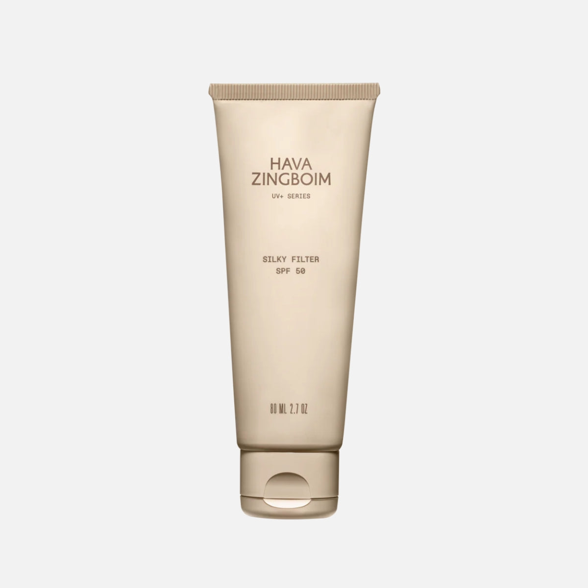 Hava Zingboim - Silky Filter Clear SPF 50 (80ml) סילקי פילטר קרם הגנה חוה זינגבוים