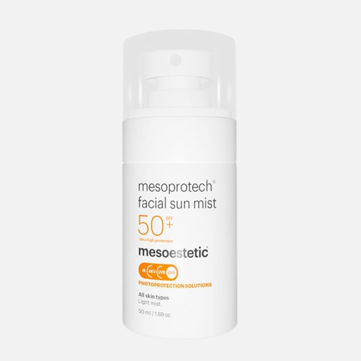 Mesoestetic – mesoprotech® facial sun mist SPF50+ (50ml) הגנה סאן מיסט לפנים מזואסתטיק