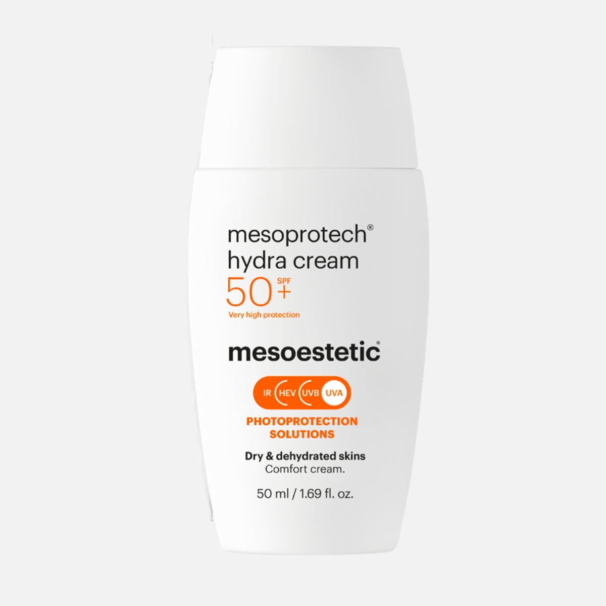 Mesoestetic – mesoprotech® hydra cream SPF50+ (50ml) הידרה קרם הגנה לעור יבש מזואסתטיק