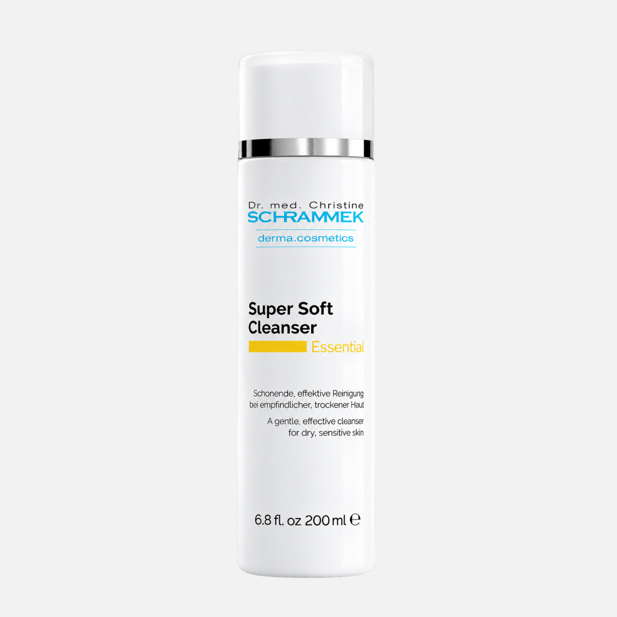 Dr Schrammek – Super Soft Cleanser תכשיר ניקוי עדין לעור רגיש ויבש ד״ר שראמק