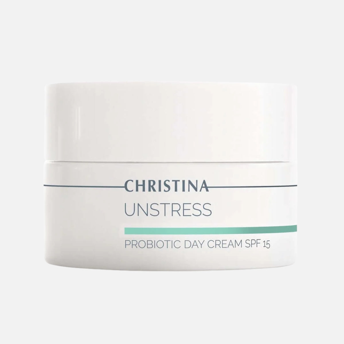 Christina - Unstress Probiotic Day Cream SPF 15 קרם יום והגנה פרוביוטי לעור עדין אנסטרס כריסטינה
