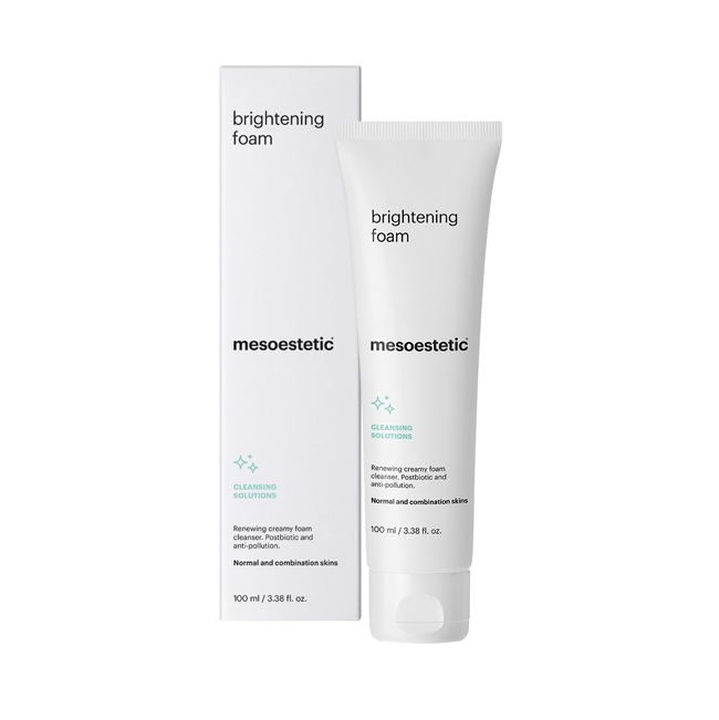 Mesoestetic – Brightening Foam (100ml) קצף ניקוי מבהיר מזואסתטיק