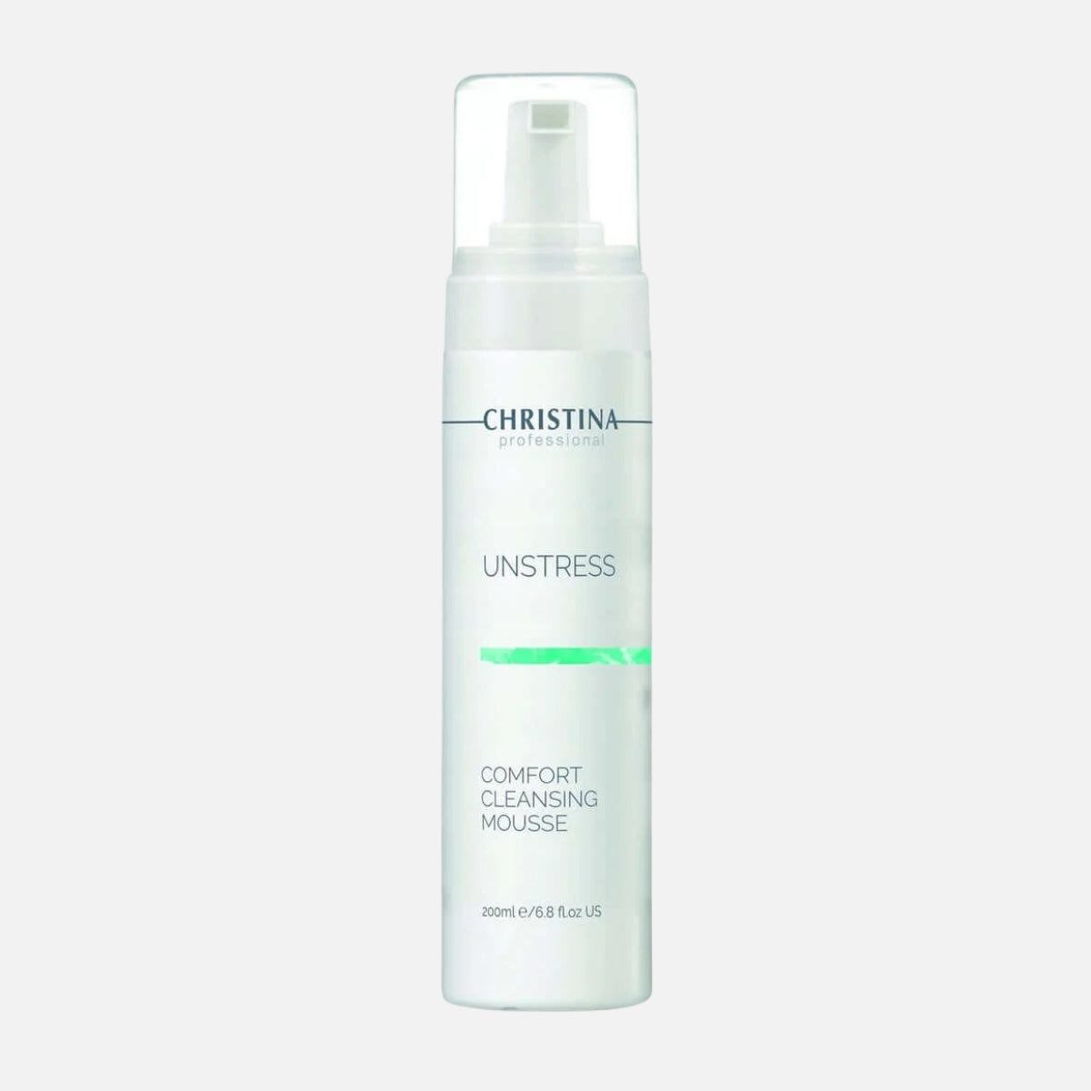 Christina - Unstress Comfort Cleansing Mousse (200ml) מוס ניקוי לפנים מסדרת אנסטרס כריסטינה
