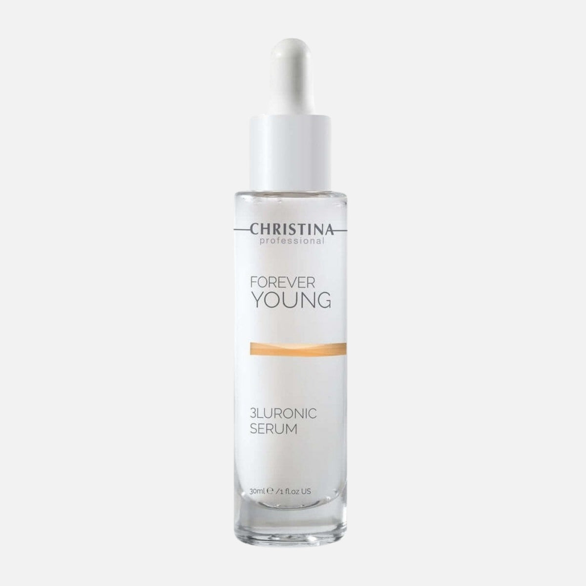 Christina - Forever Young 3LURONIC Serum (30ml) סרום מכיל שלושה סוגים של חומצה היאלורונית פוראבר יאנג כריסטינה