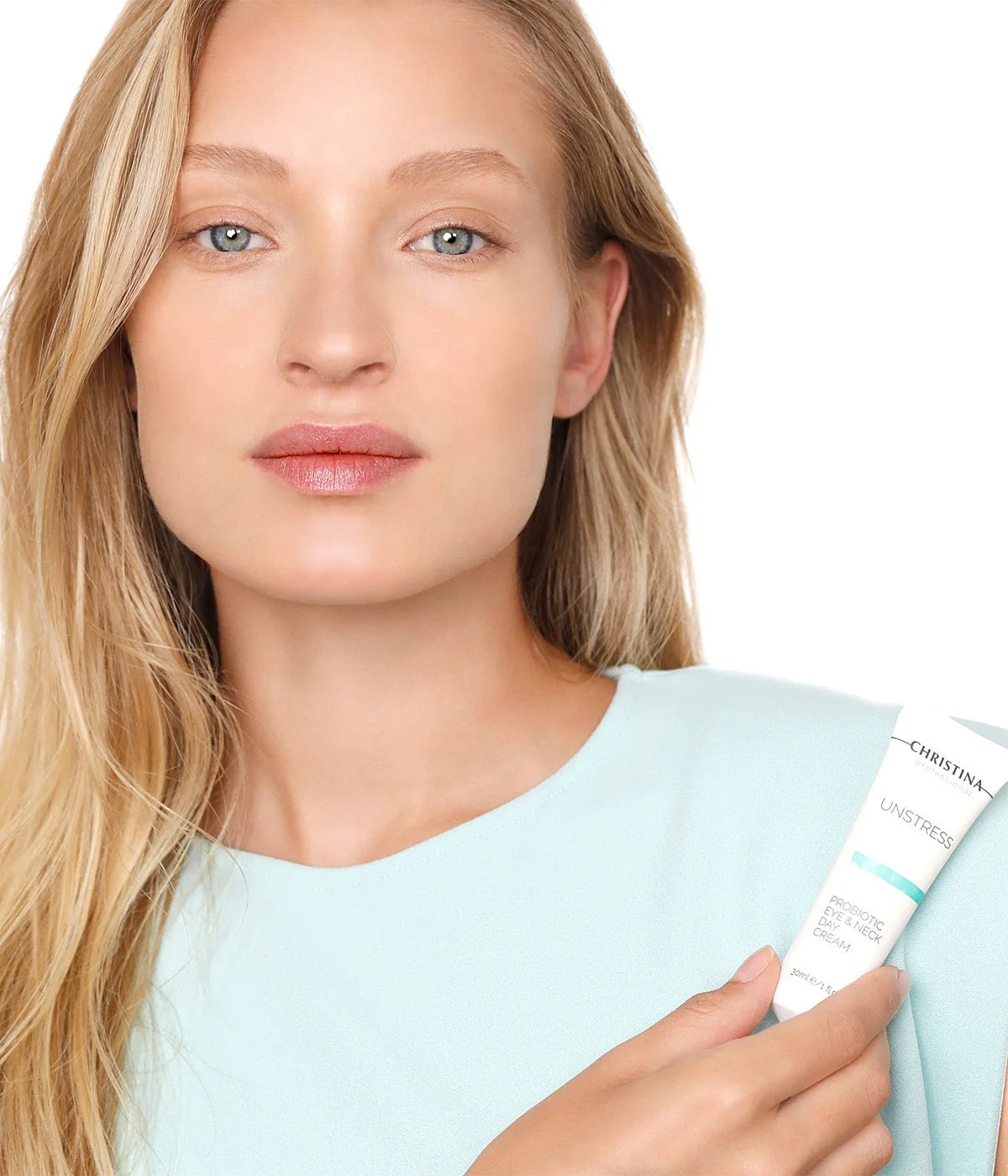 Christina - Unstress Probiotic Eye & Neck Day Cream (30ml) קרם יום פרוביוטי לעיניים ולצוואר אנסטרס כריסטינה