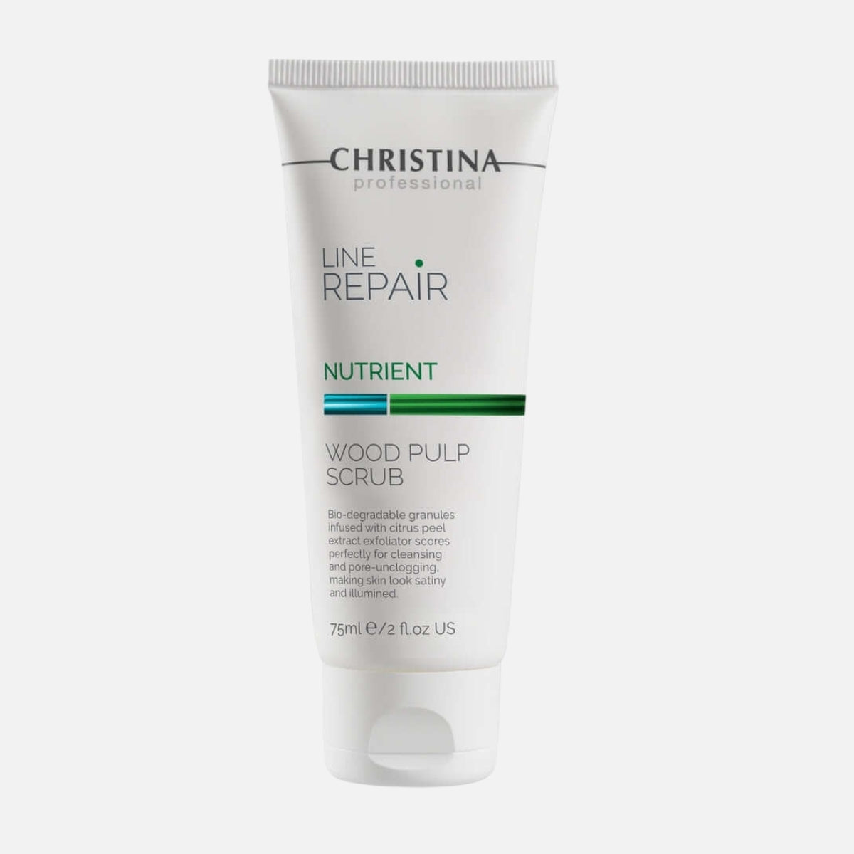 Christina - Nutrient Wood Pulp Scrub (75ml) פילינג גרגרי צלולוז טבעי נוטרייאנט כריסטינה