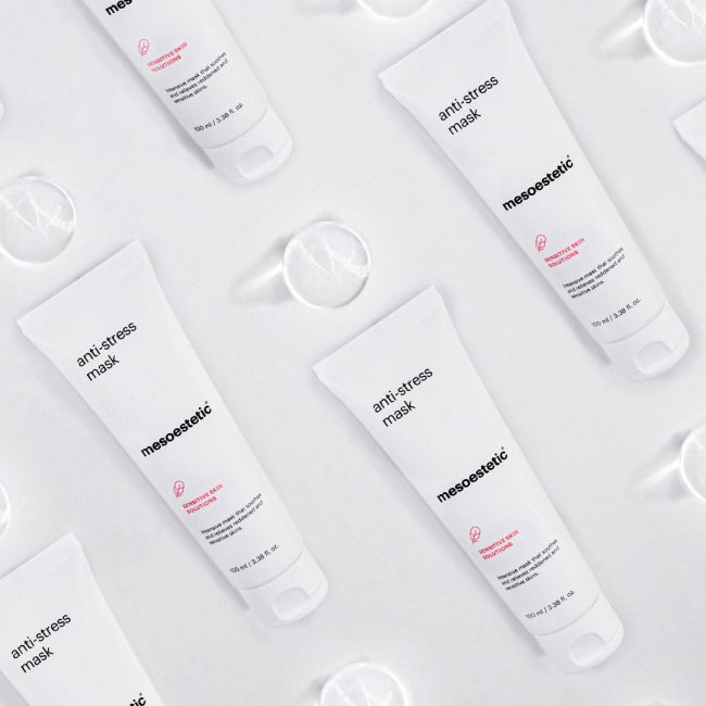Mesoestetic – Anti Stress Mask (100ml) מסכה לפנים לעור אדמומי ורגיש מזואסתטיק