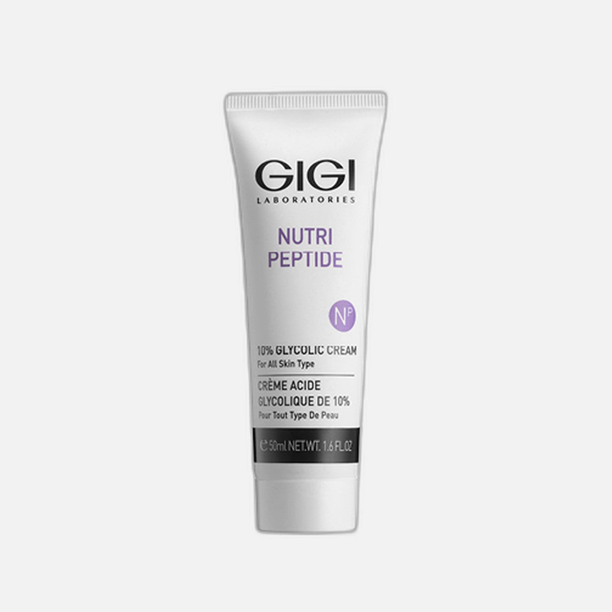 Gigi Laboratories – Nutri Peptide 10% Glycolic Cream (50ml) קרם חומצה גליקולית נוטרי פפטיד ג׳יג׳י