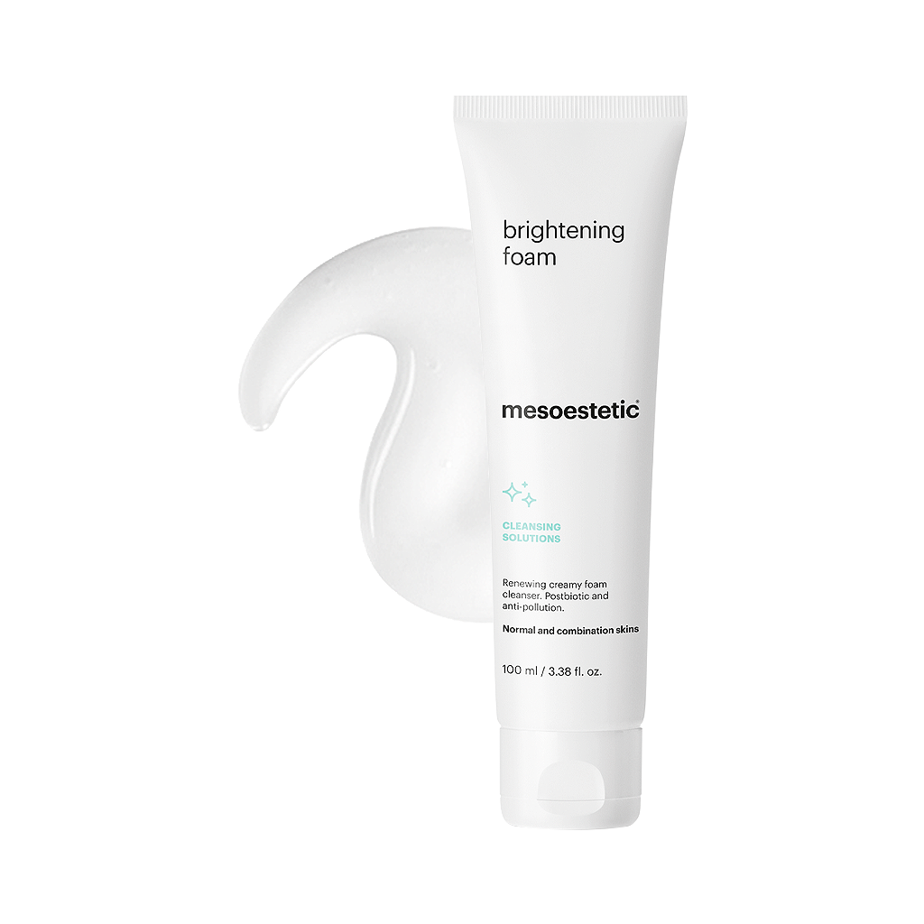 Mesoestetic – Brightening Foam (100ml) קצף ניקוי מבהיר מזואסתטיק