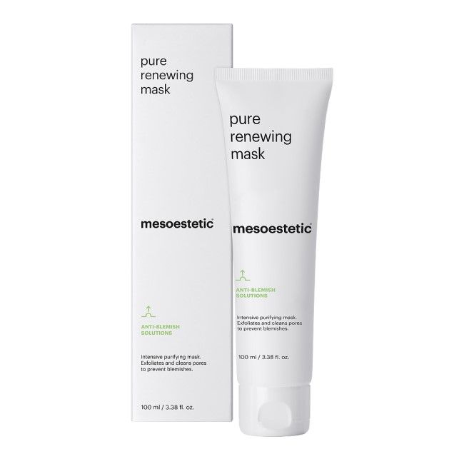 Mesoestetic – pure renewing mask (100ml) מסכה מטהרת לאקנה מזואסתטיק